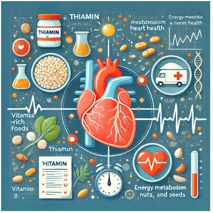 Thiamine and Heart Health: How This Essential Vitamin Supports Cardiovascular Function